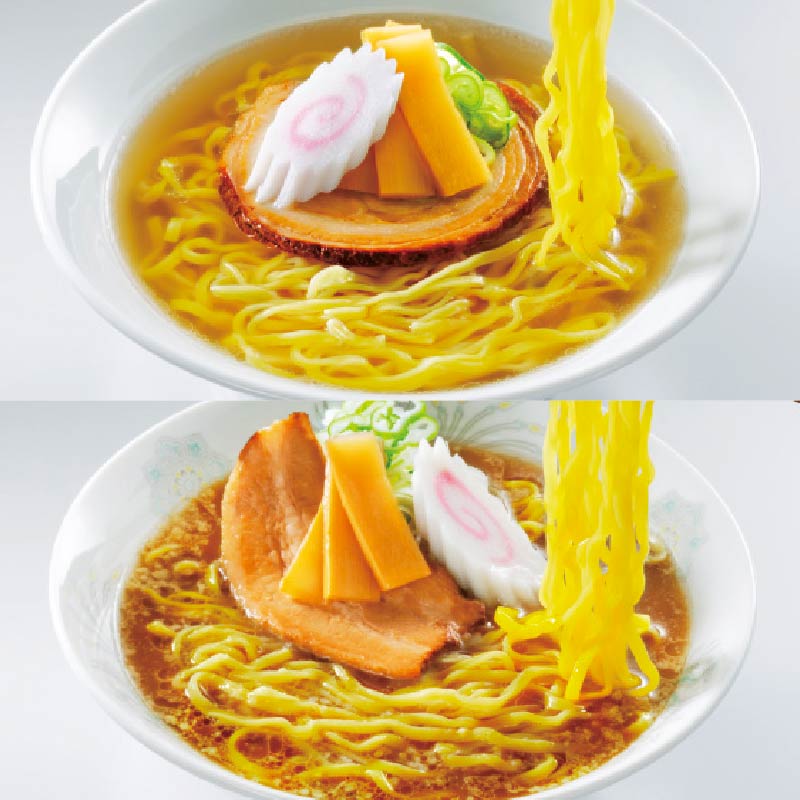喜多方あっさり・こってり醤油味セット